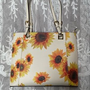 White Sunflower Bag from Calvin Klein